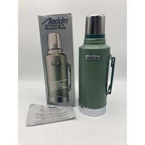 Vintage Aladdin Stanley Thermos A945DH Half Gallon 1.9L Hammertone Green USA